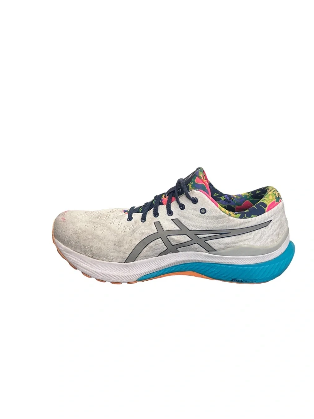 ASICS Men’s Gel Kayano 29 1011B628 Gray Blue Running Shoes US 13